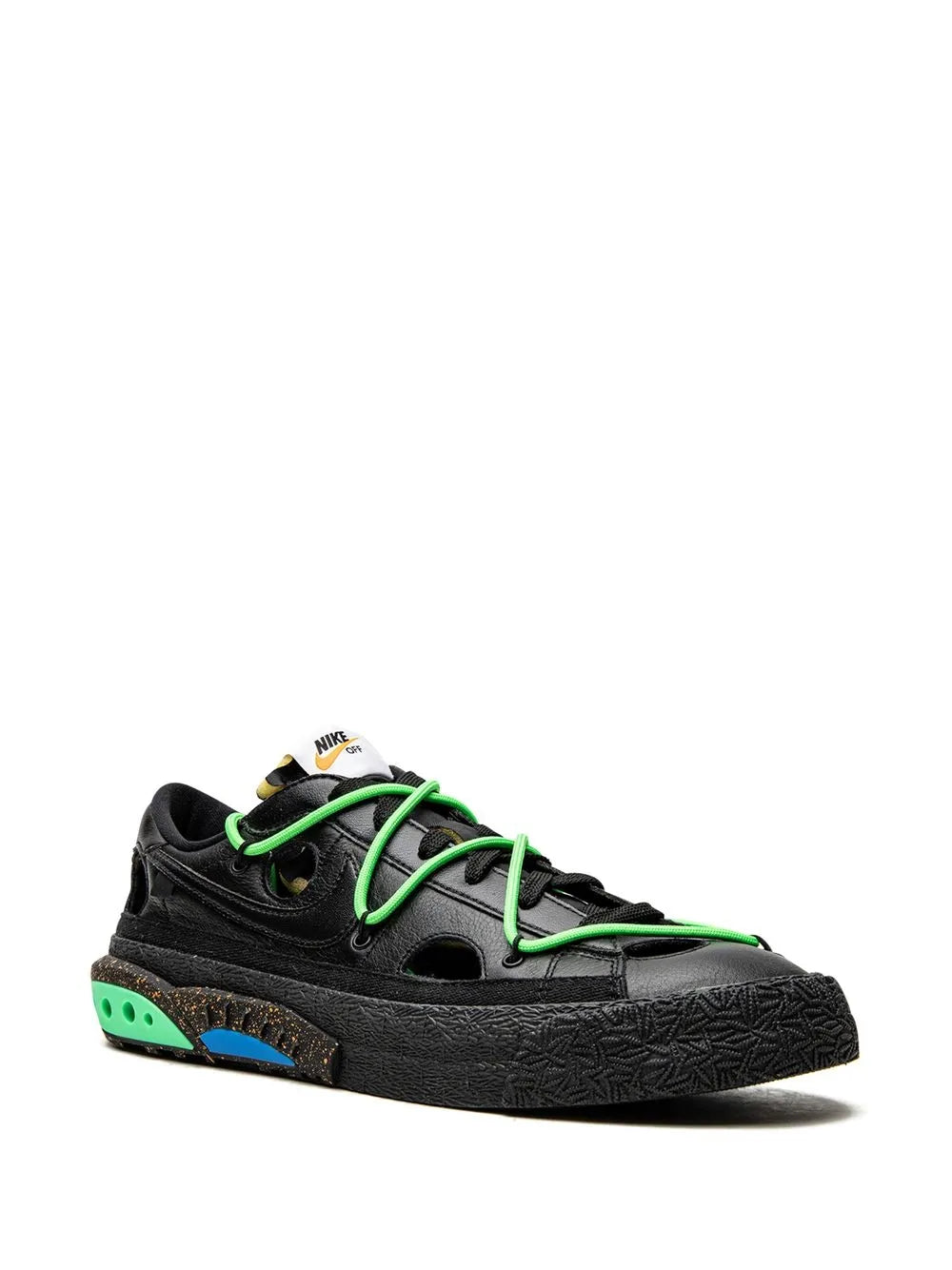Off-White Blazer Low Black/Electro Green