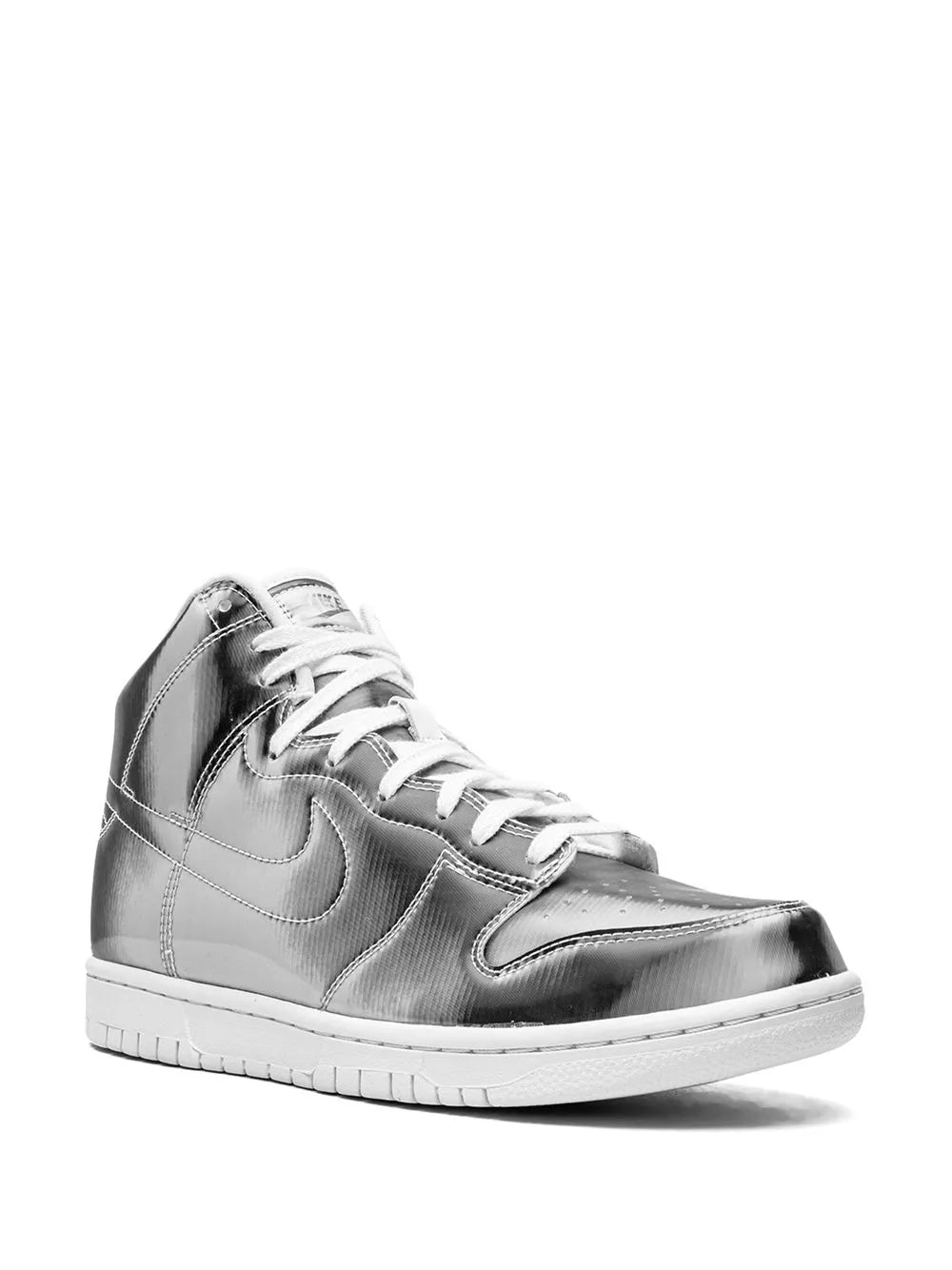Clot Dunk High Metallic Silver