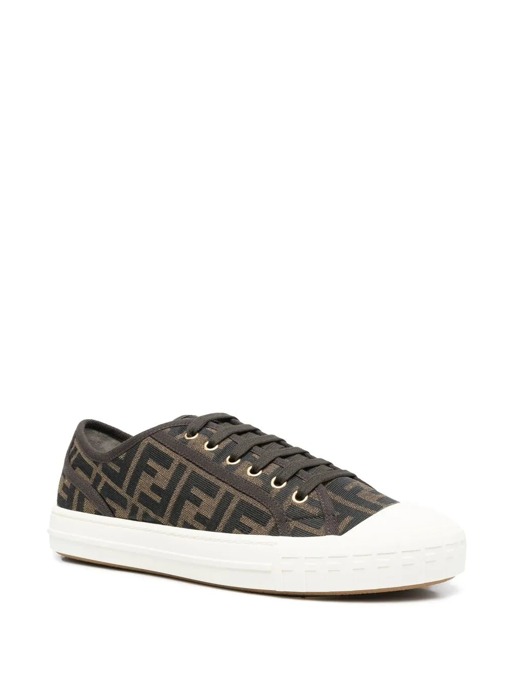 Jacquard-Logo Low-Top