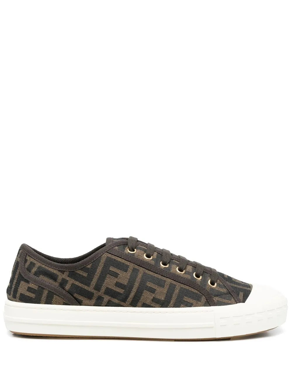 Jacquard-Logo Low-Top