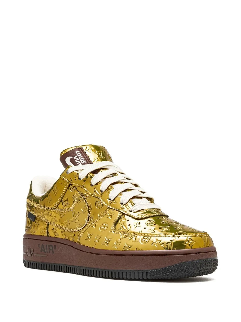 Louis Vuitton Air Force 1 Low Virgil Abloh - Metallic Gold