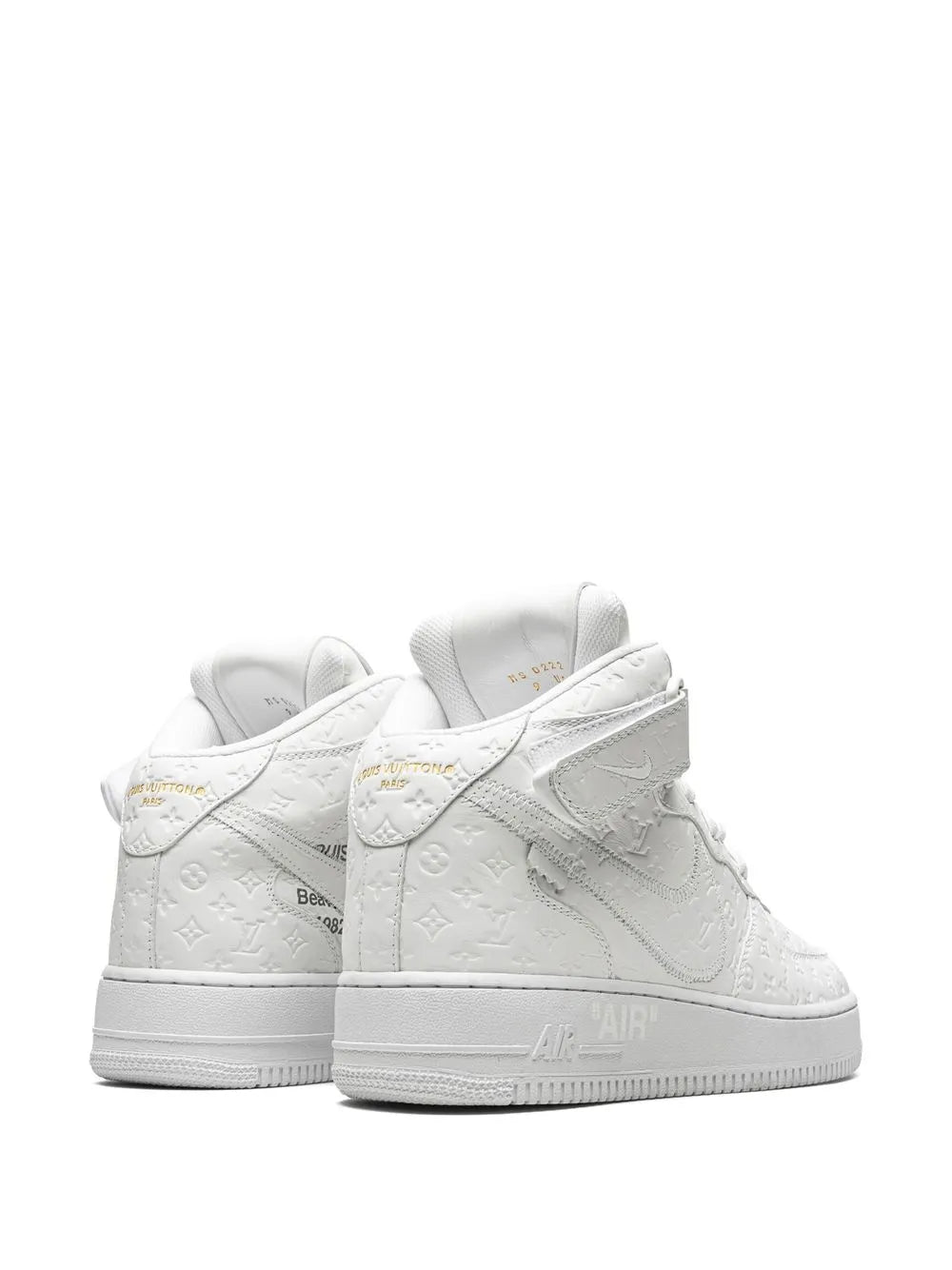 Louis Vuitton X Virgil Abloh Air Force 1 Mid White/White