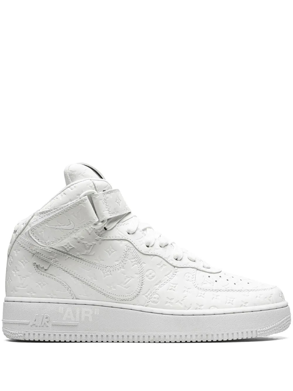 Louis Vuitton X Virgil Abloh Air Force 1 Mid White/White