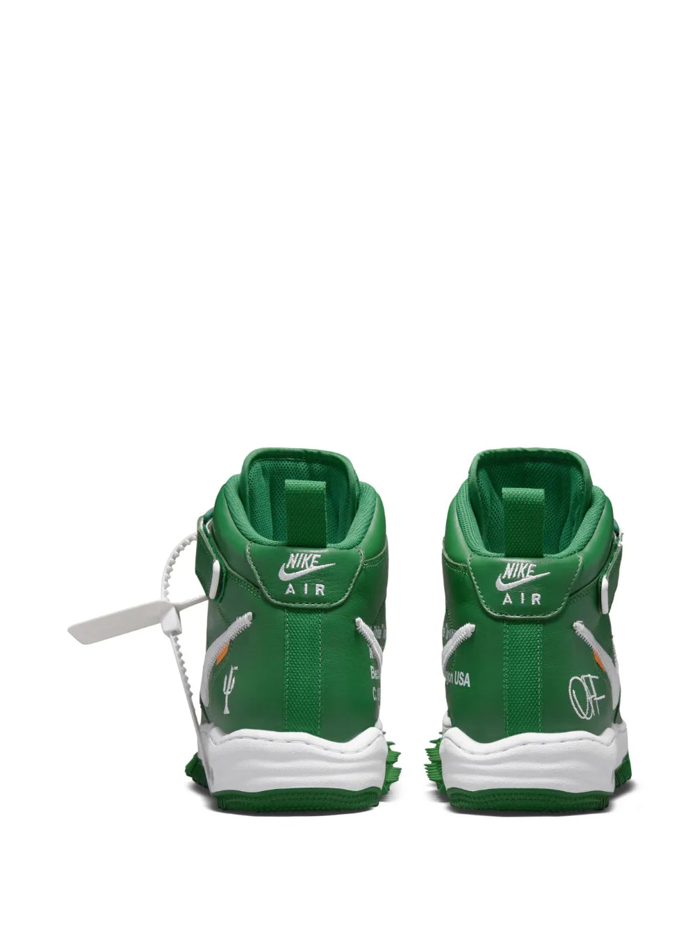Off-White Air Force 1 Mid Pine Green
