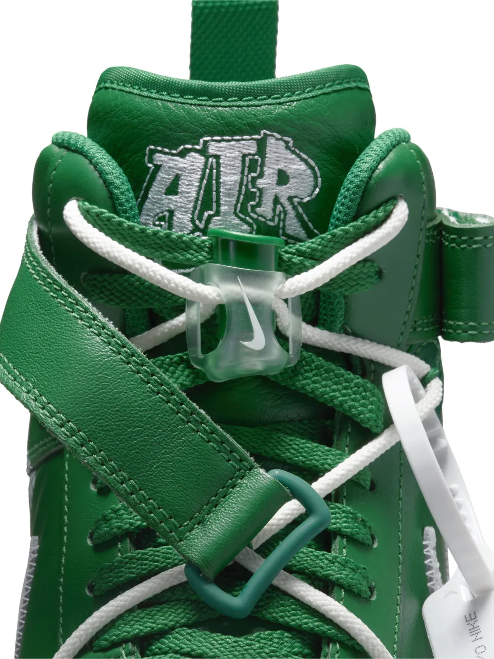 Off-White Air Force 1 Mid Pine Green