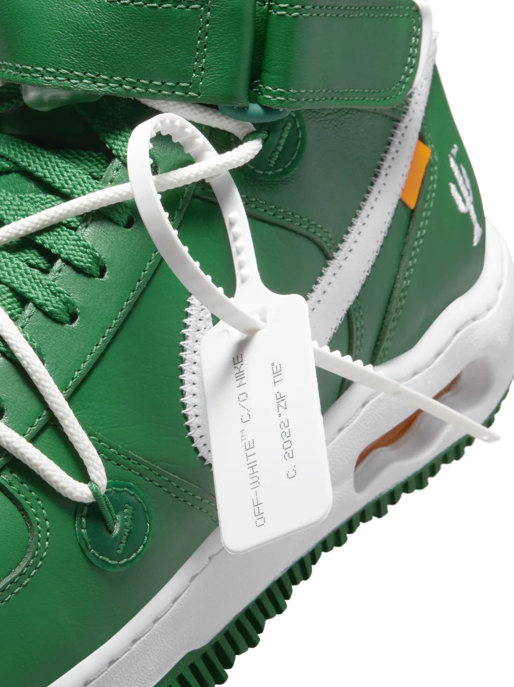 Off-White Air Force 1 Mid Pine Green