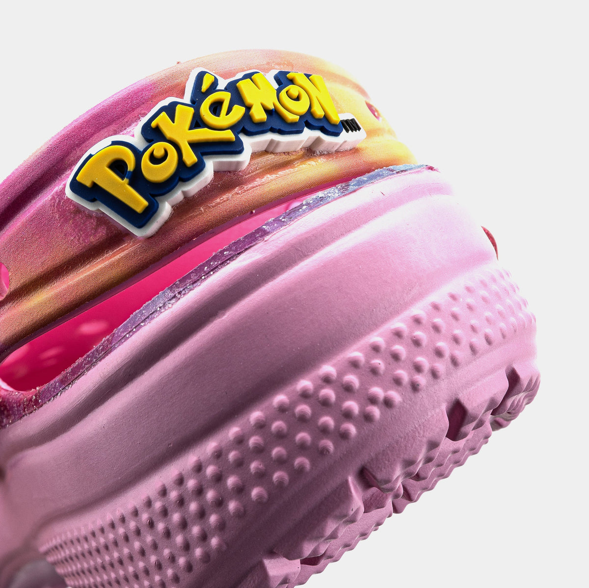 Exclusive Pikachu Classic Clog Preschool/Grade School Sandals (Pink/Yellow) — 11C — Alternate View 7