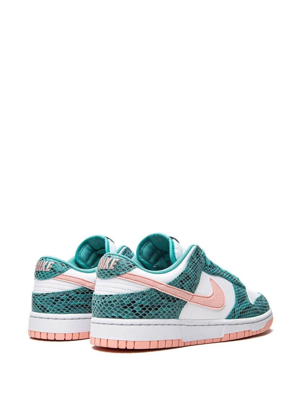 Dunk Low Snakeskin Washed Teal/Bleached Coral