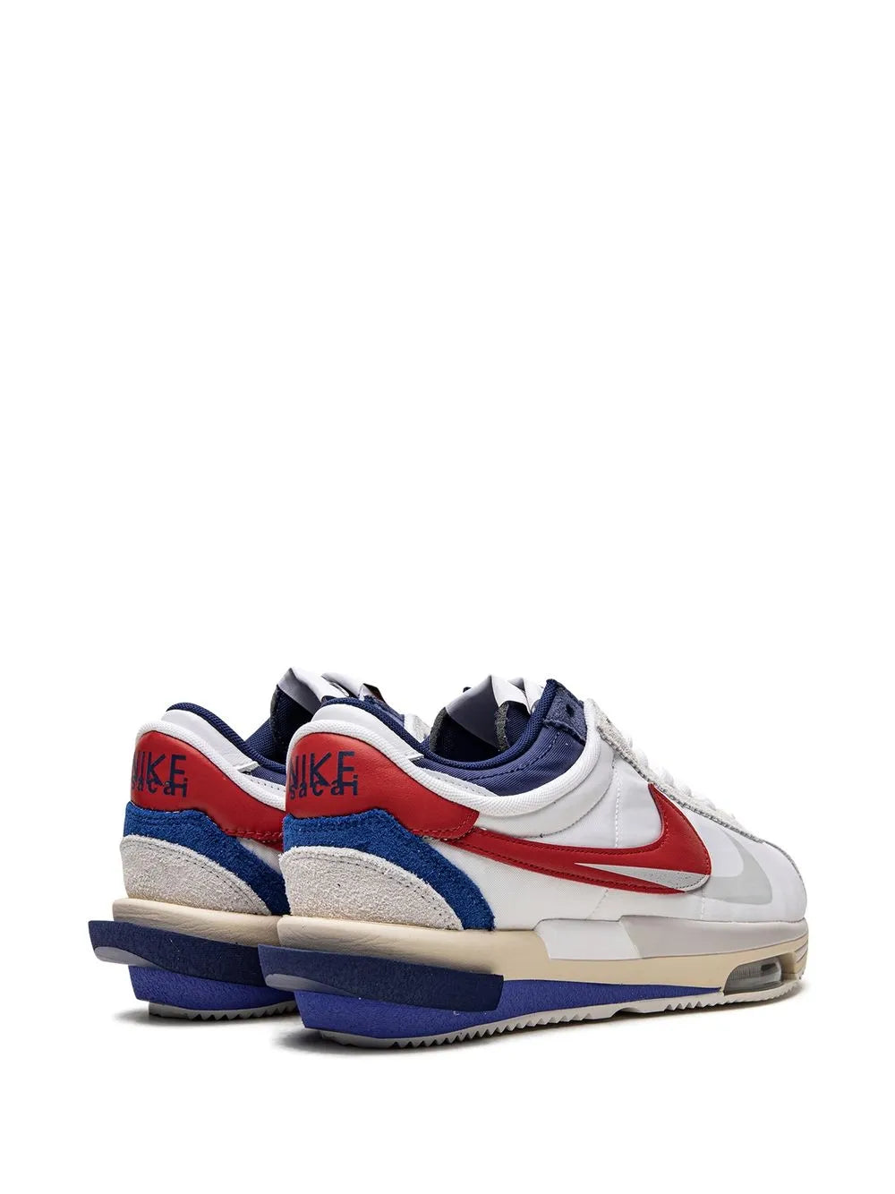 Sacai Cortez 40 White/Red/Blue