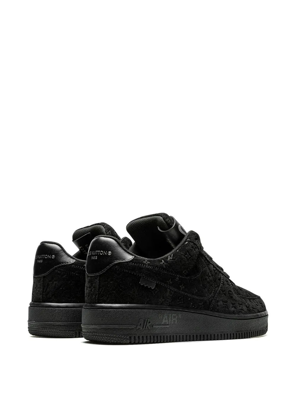 Louis Vuitton X  Virgil Abloh Air Force 1 Low Black/Black