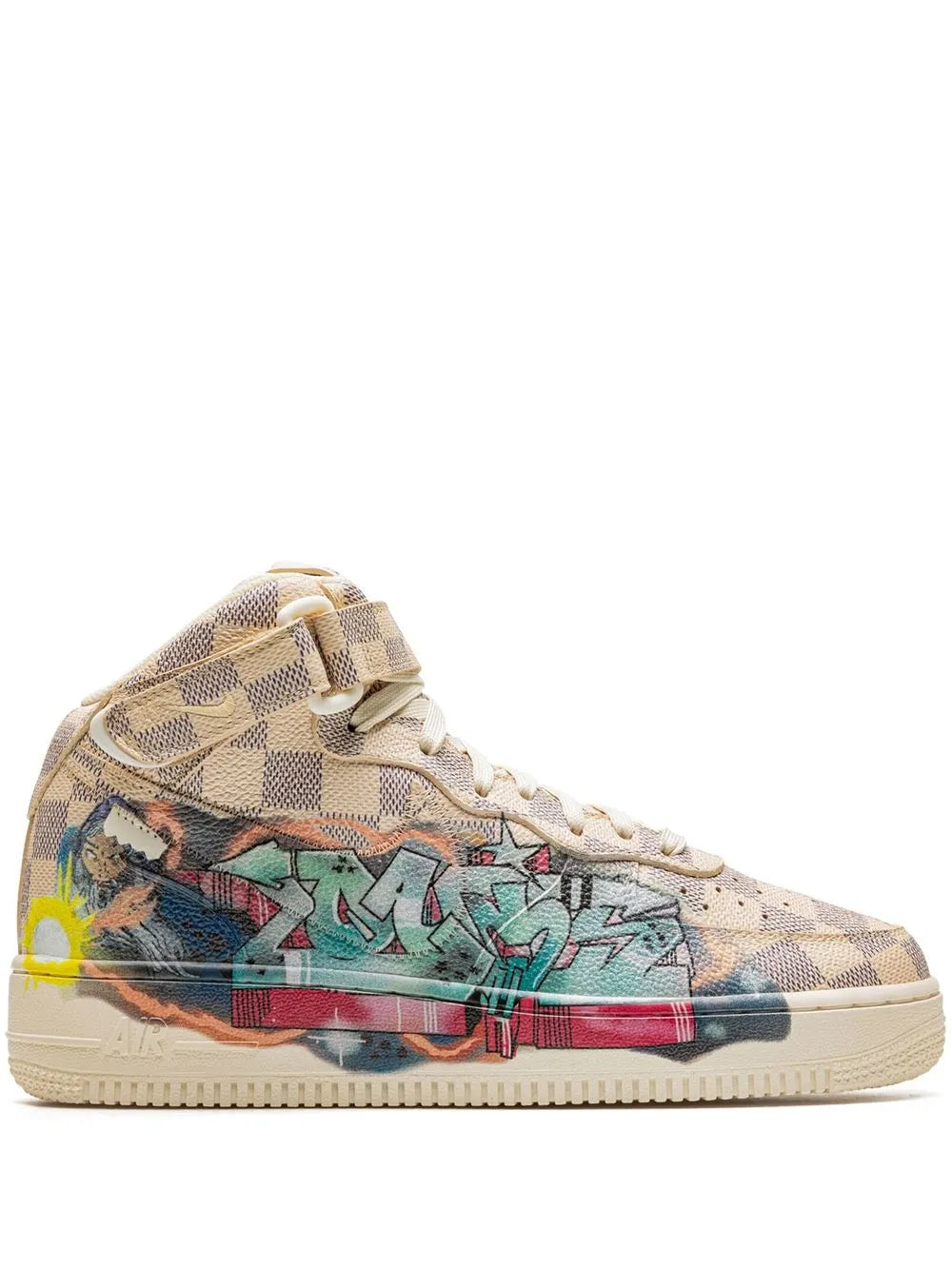 Louis Vuitton Air Force 1 Mid Virgil Abloh - Graffiti