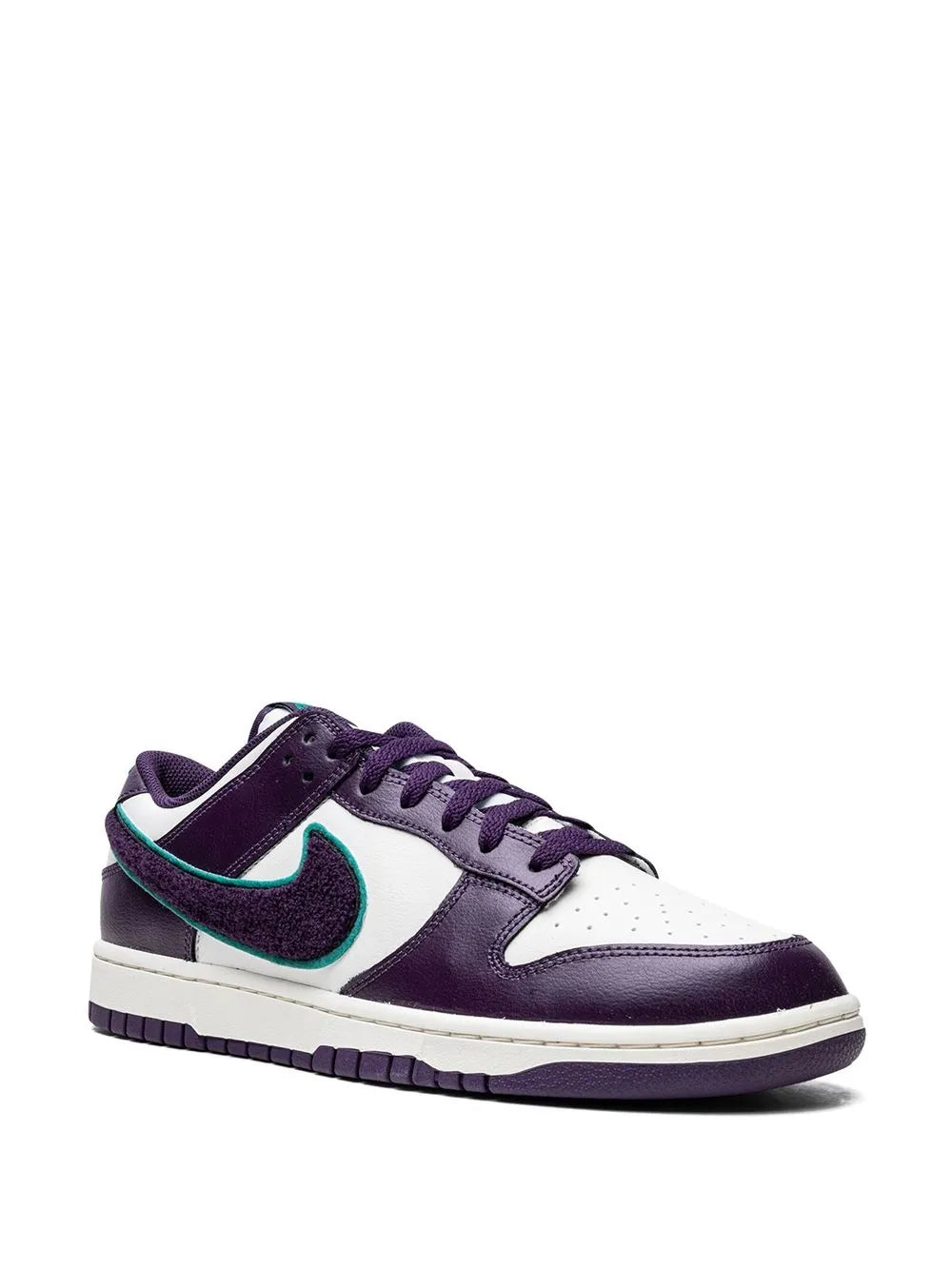 Dunk Low Chenille Swoosh - Grand Purple