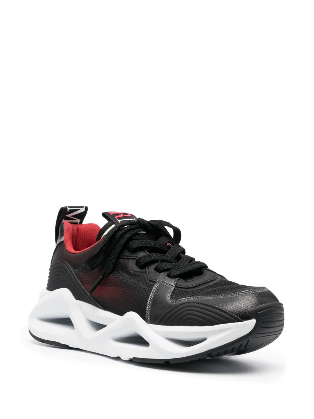 Mesh-Panelled Low-Top
