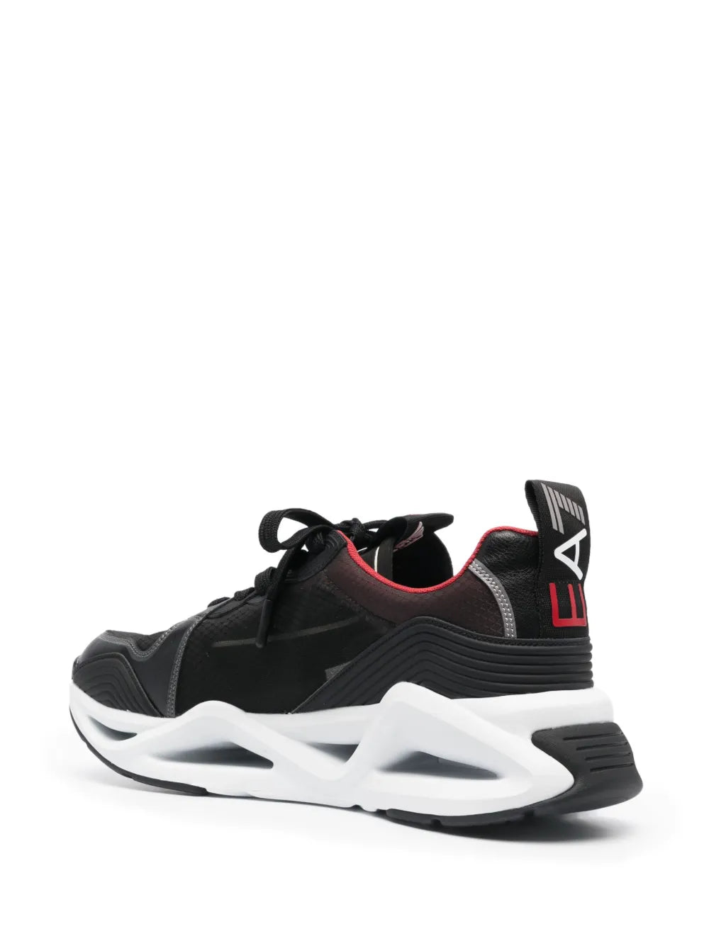 Mesh-Panelled Low-Top