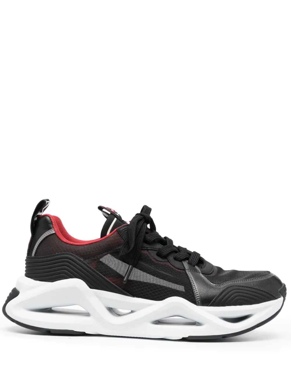 Mesh-Panelled Low-Top