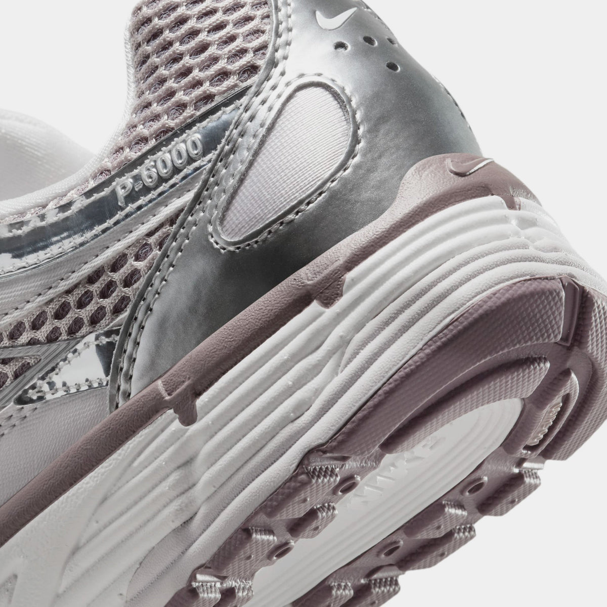Exclusive P 6000 Womens Running Shoes (Platinum Violet/Vast Grey/Summit White/Taupe Grey) — 6 — Lifestyle View