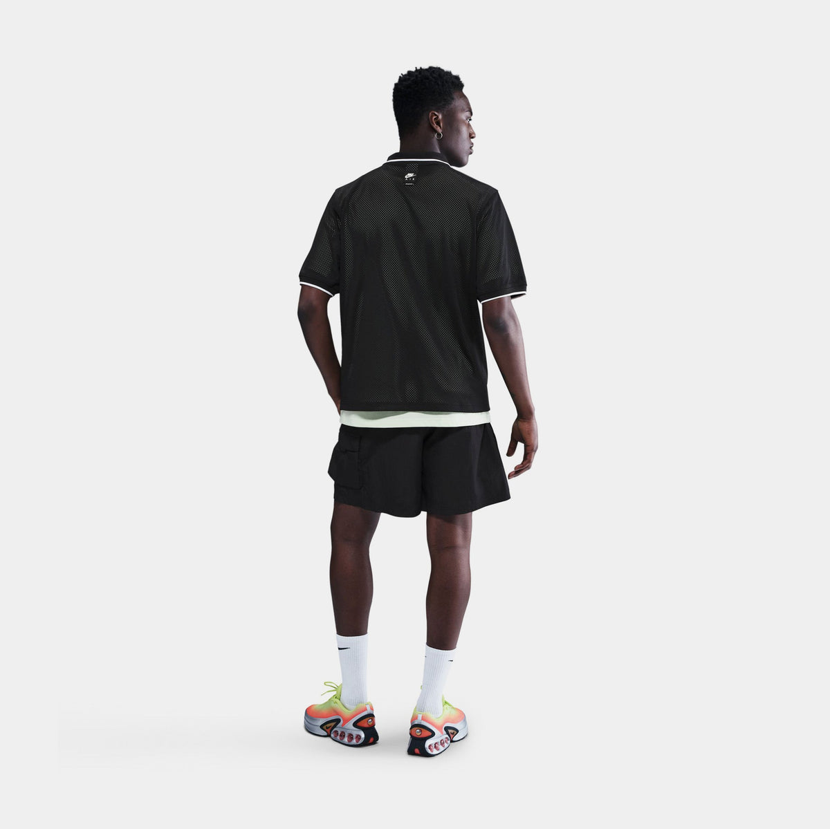 Exclusive NSW Oversized Football Mens Jersey (Black/White) — S — Side View