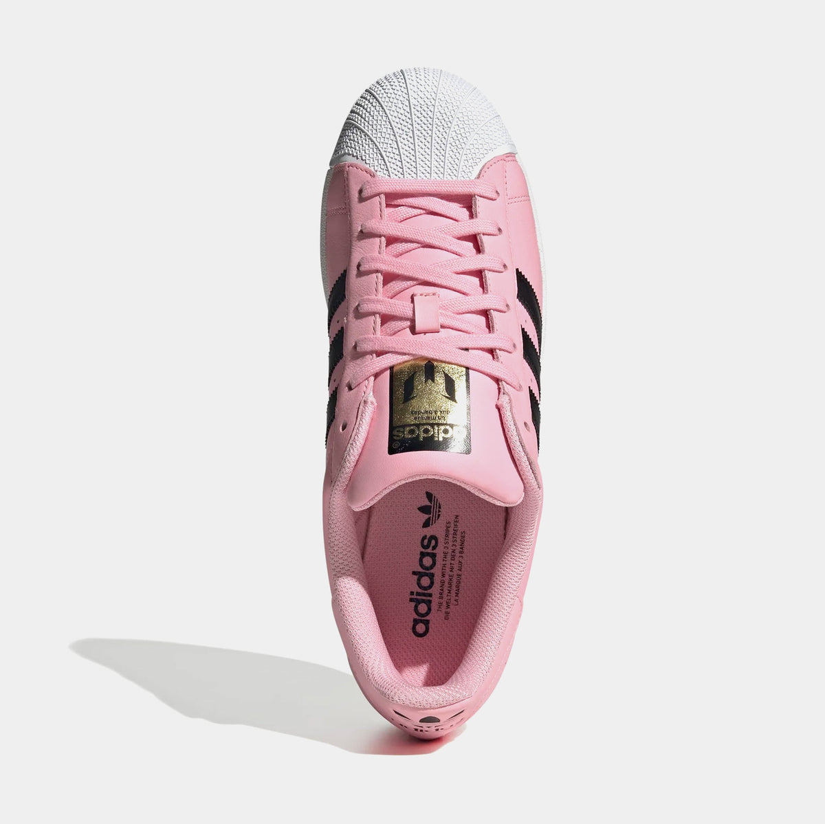 Exclusive Superstar Messi Mens Lifestyle Shoes (Pink/Black) — 4 — Side View