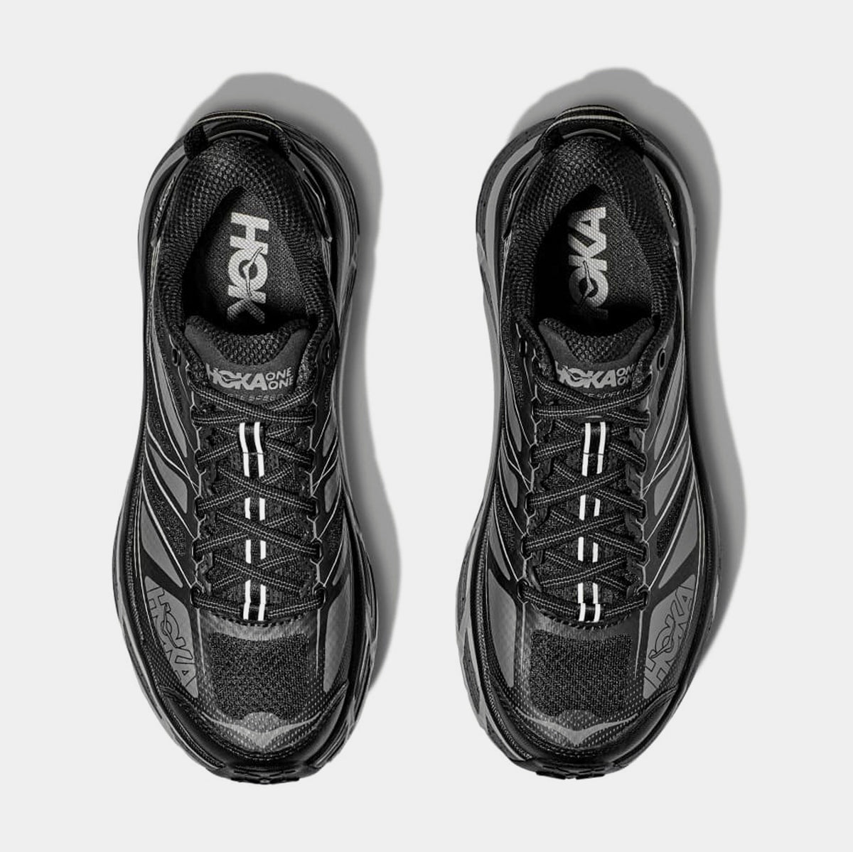 Exclusive Mafate Speed 2 Mens Running Shoes (Black/Castlerock) — 5 — Side View