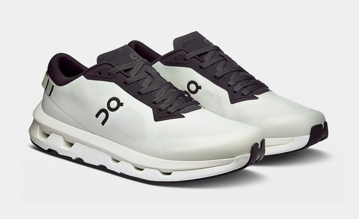 Exclusive Cloudzone Mens Running Shoes (Ice/Black) — 7 — Back View