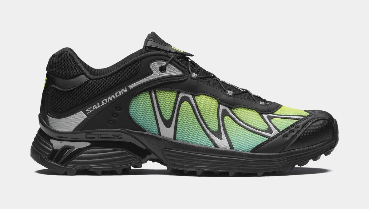Exclusive XT Whisper Mens Running Shoes (Black/Iced Aqua/Footwear Silver) — 4 — Front View
