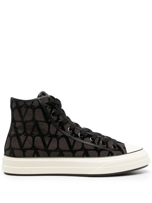 Tootaloop Logo-Print Hi-Top