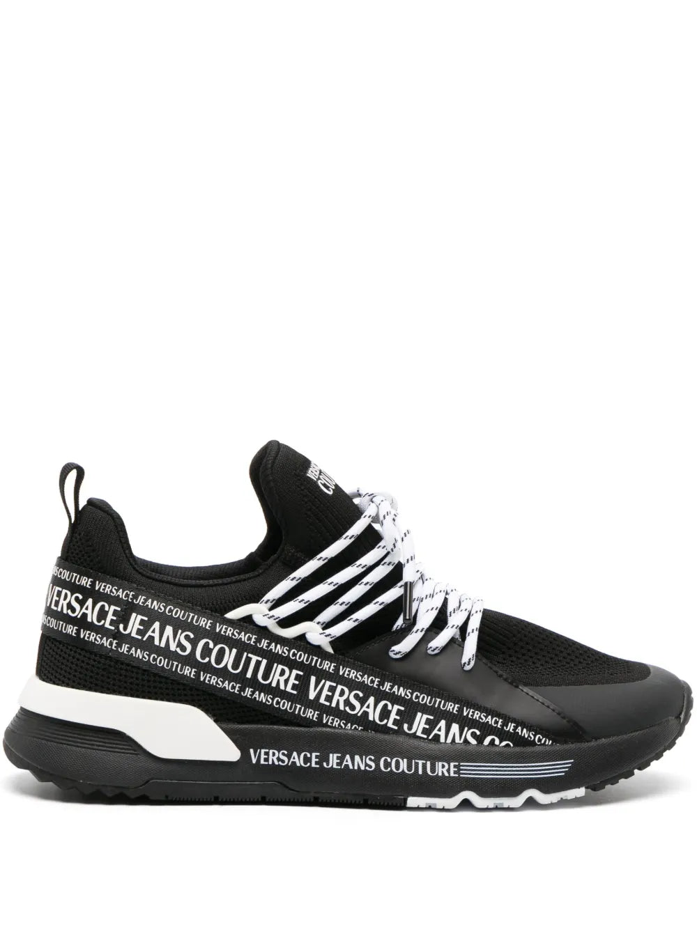 Jeans Couture Logo-Print Low-Top