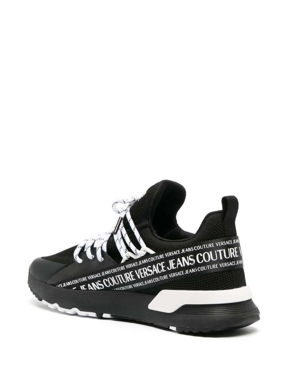 Jeans Couture Logo-Print Low-Top