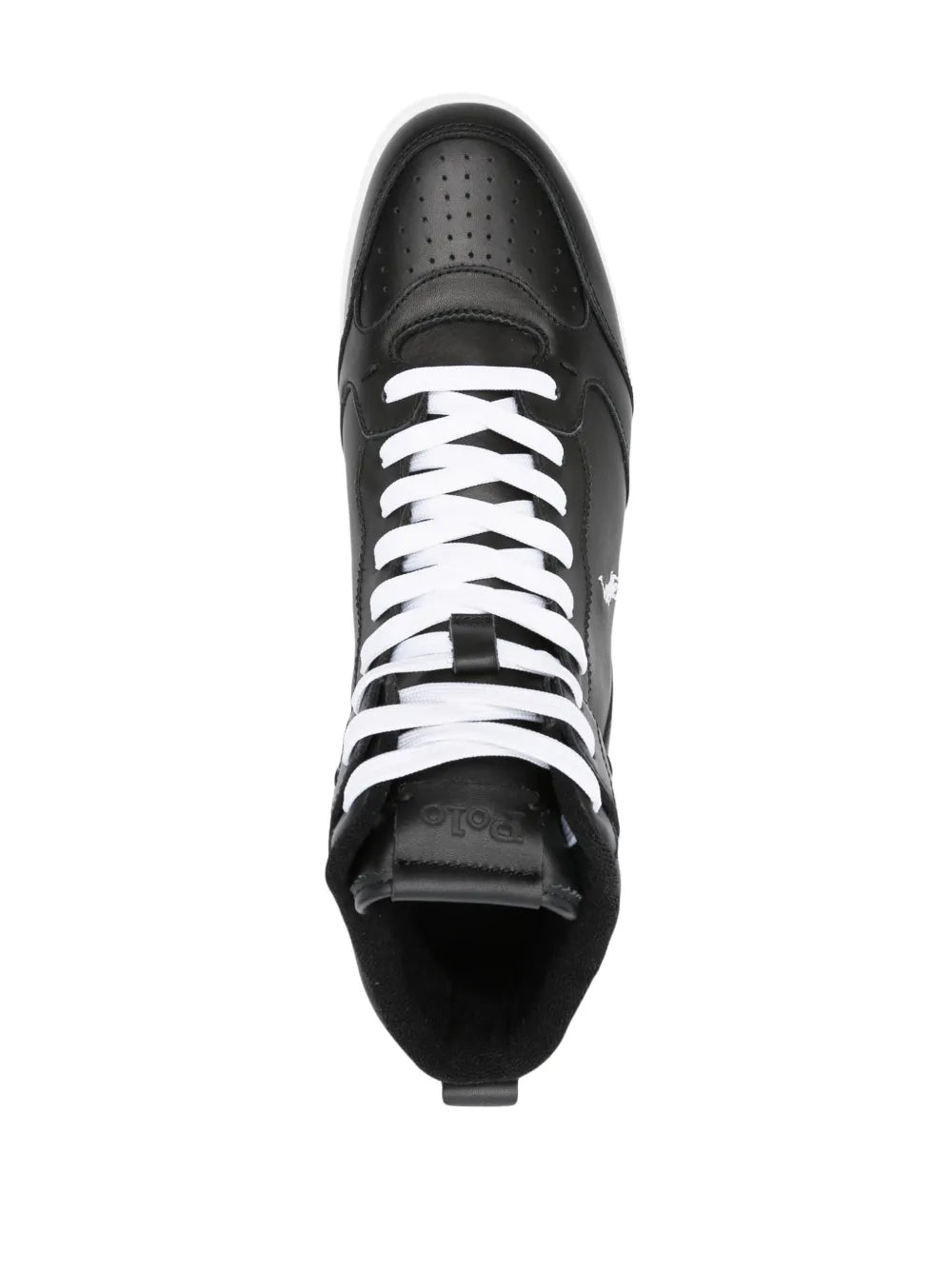 Logo-Embroidered High-Top