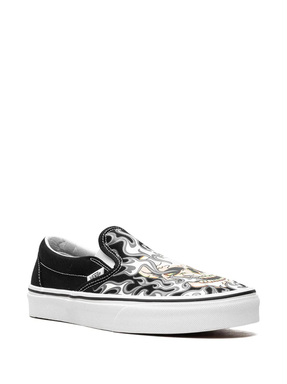 Classic Slip-On Flame Skull