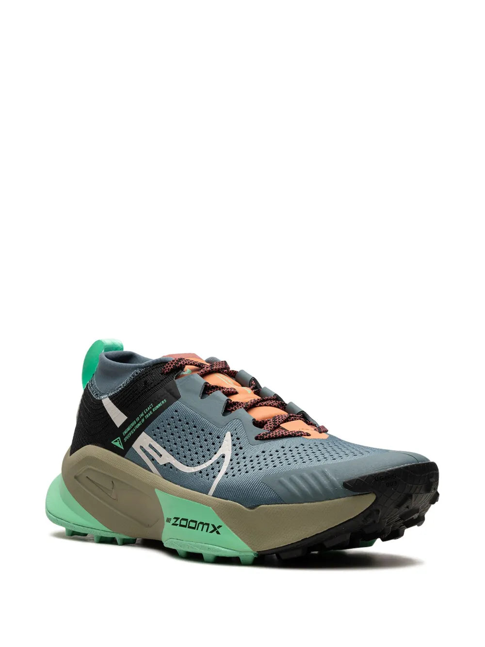 Zoomx Zegama Trail Light Slate/Grey/Glow Green/Bone/Black