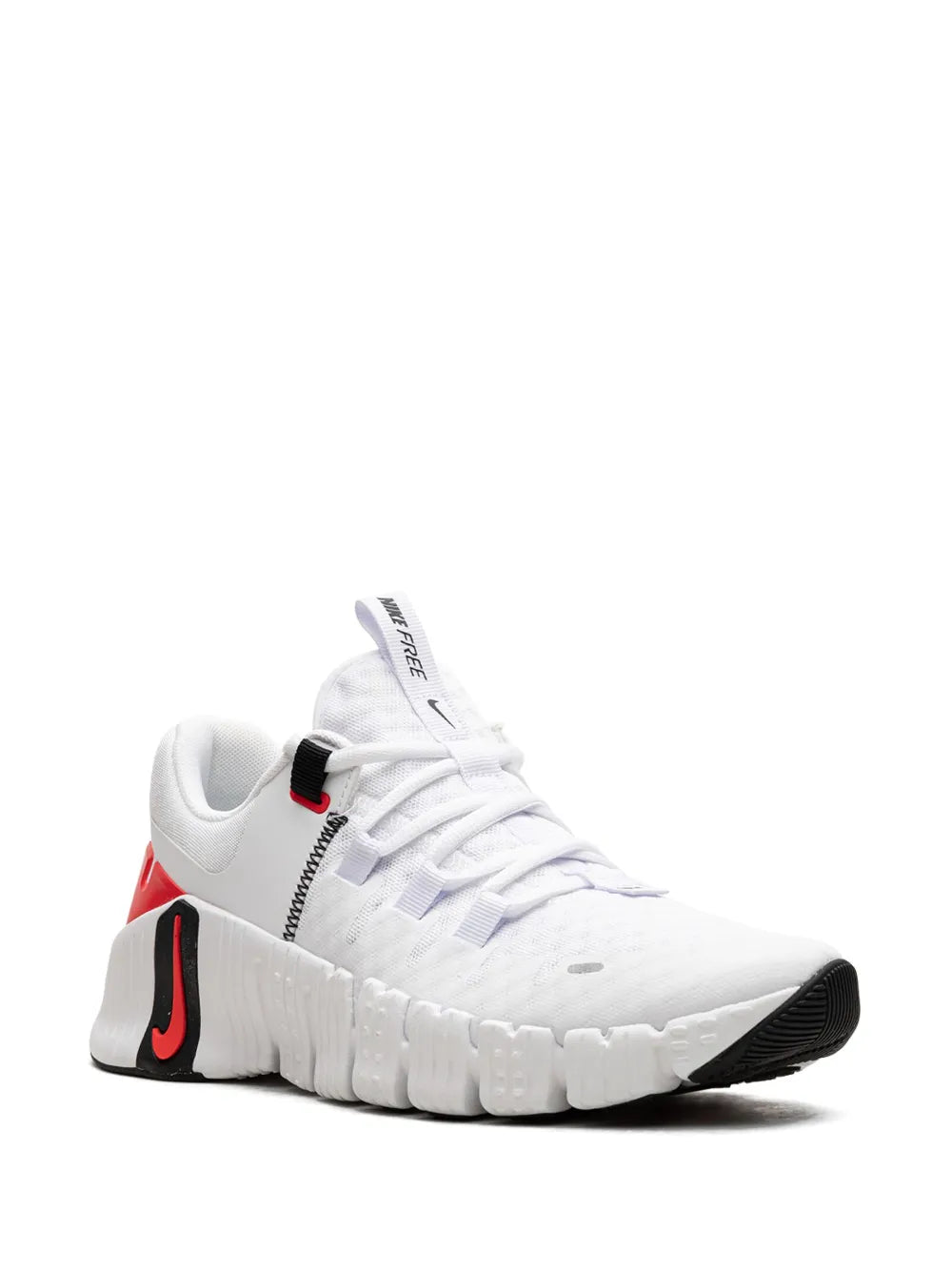 Free Metcon 5 White/Bright Crimson