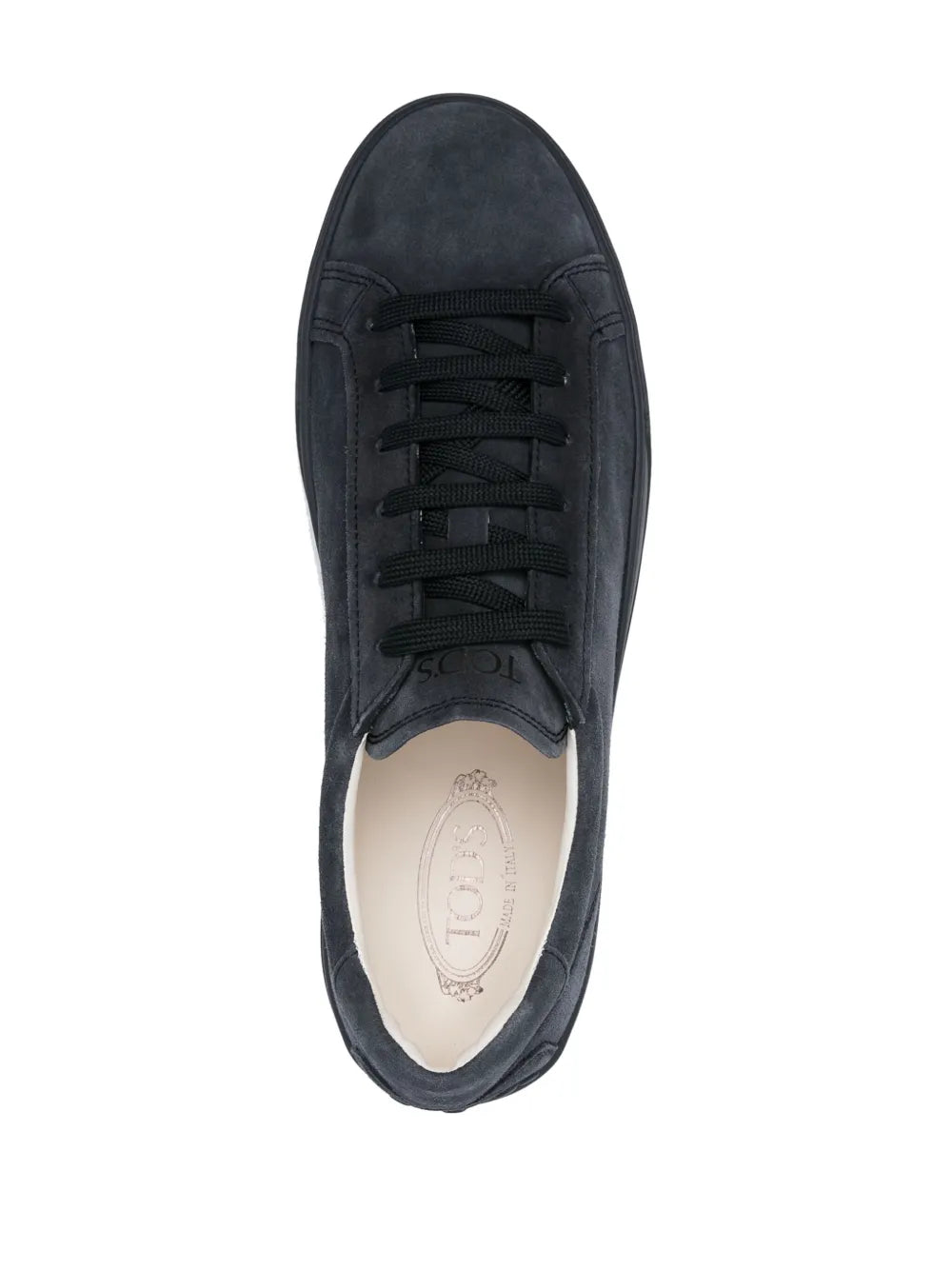 Logo-Print Suede