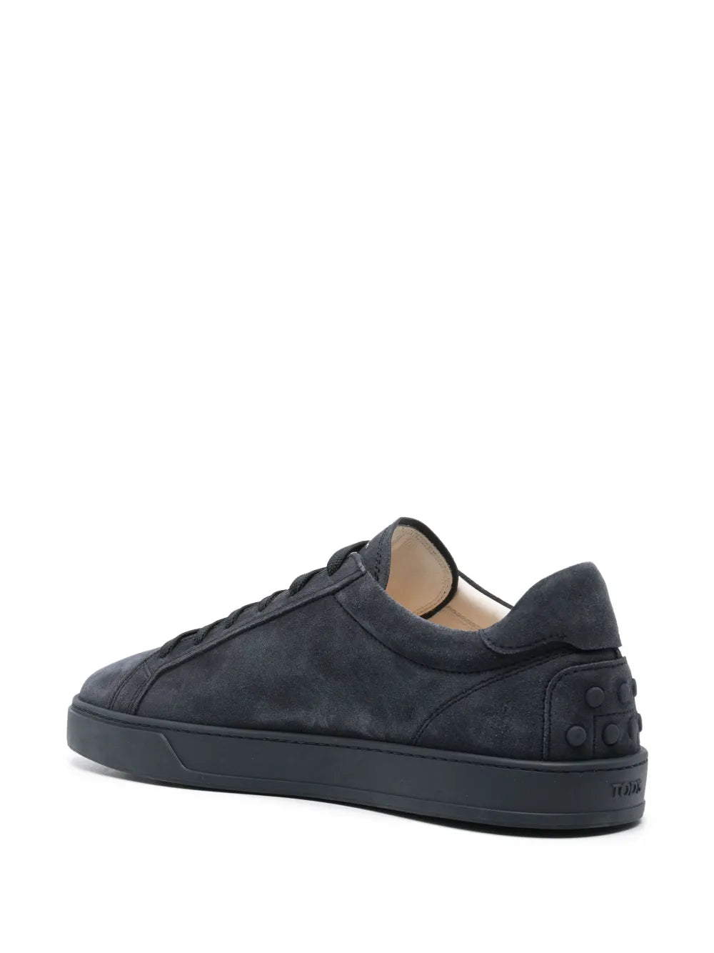 Logo-Print Suede