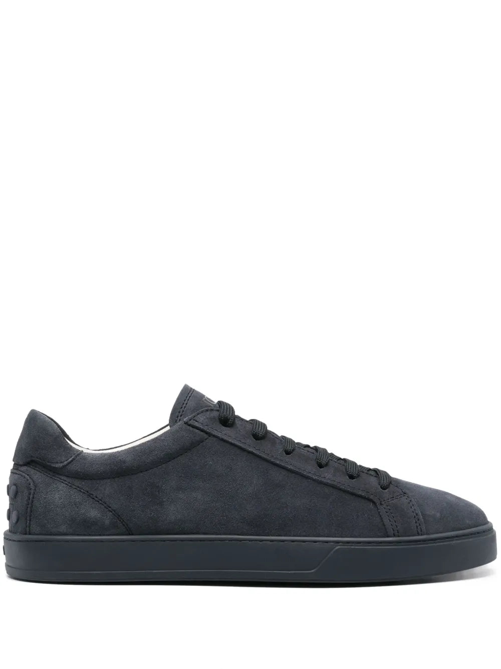 Logo-Print Suede
