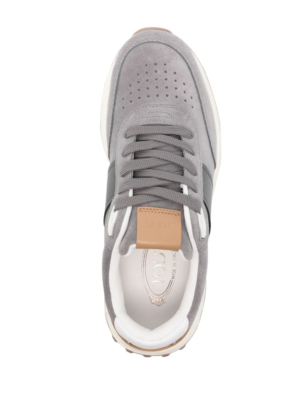 Leather-Trim Suede
