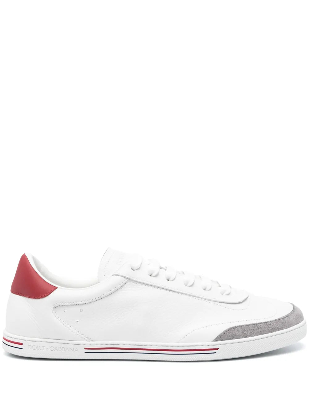 Stripe-Detailing Leather