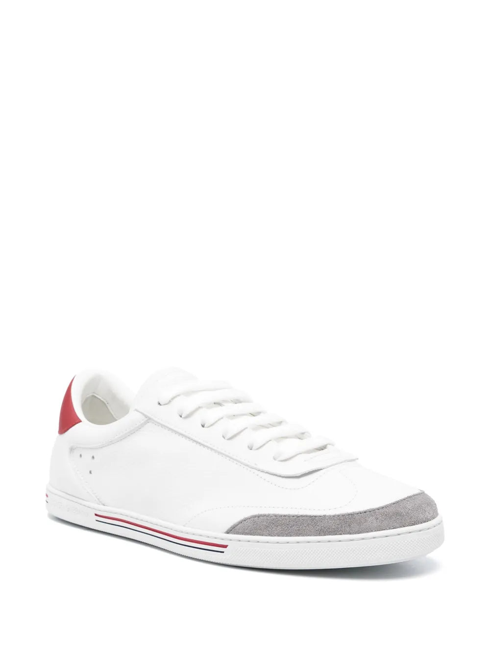 Stripe-Detailing Leather