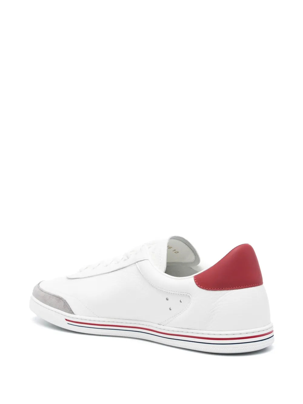 Stripe-Detailing Leather