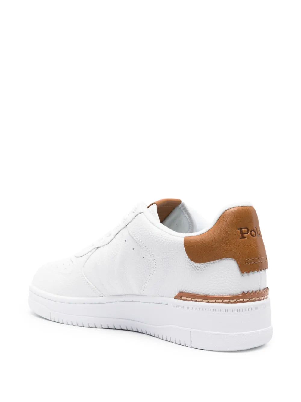 Polo Pony Embroidered Leather