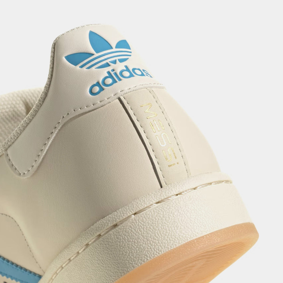 Exclusive Superstar Messi Mens Lifestyle Shoes (White/Blue) — 4 — Top View