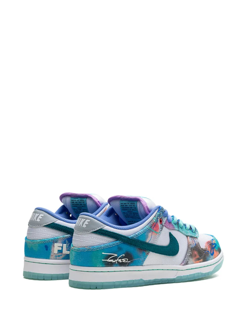 Futura Laboratories Sb Dunk Low Bleached Aqua