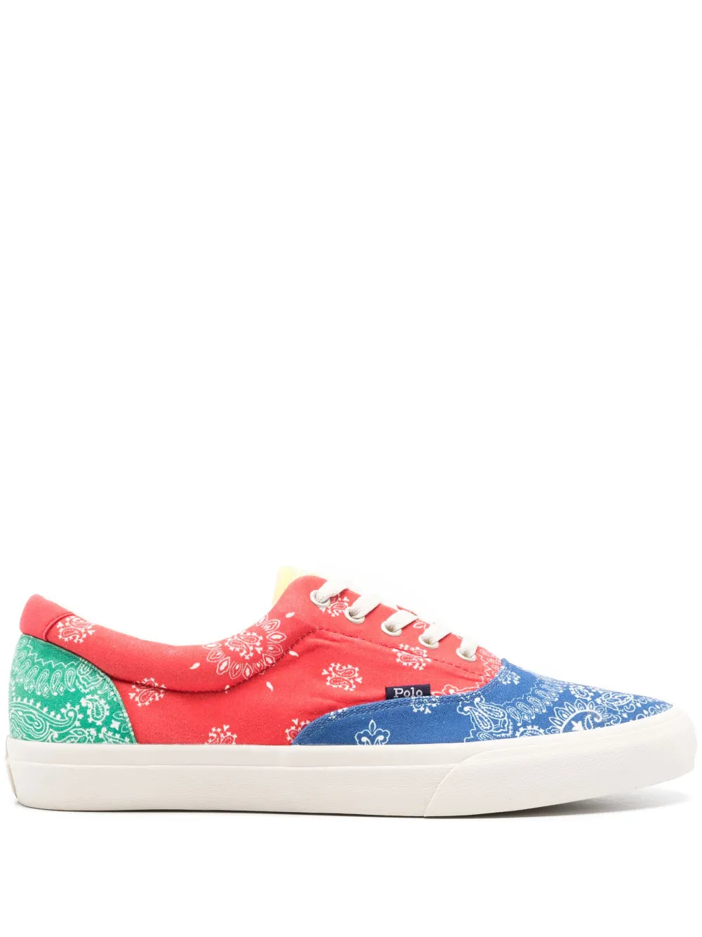 Paisley-Print Colourblock