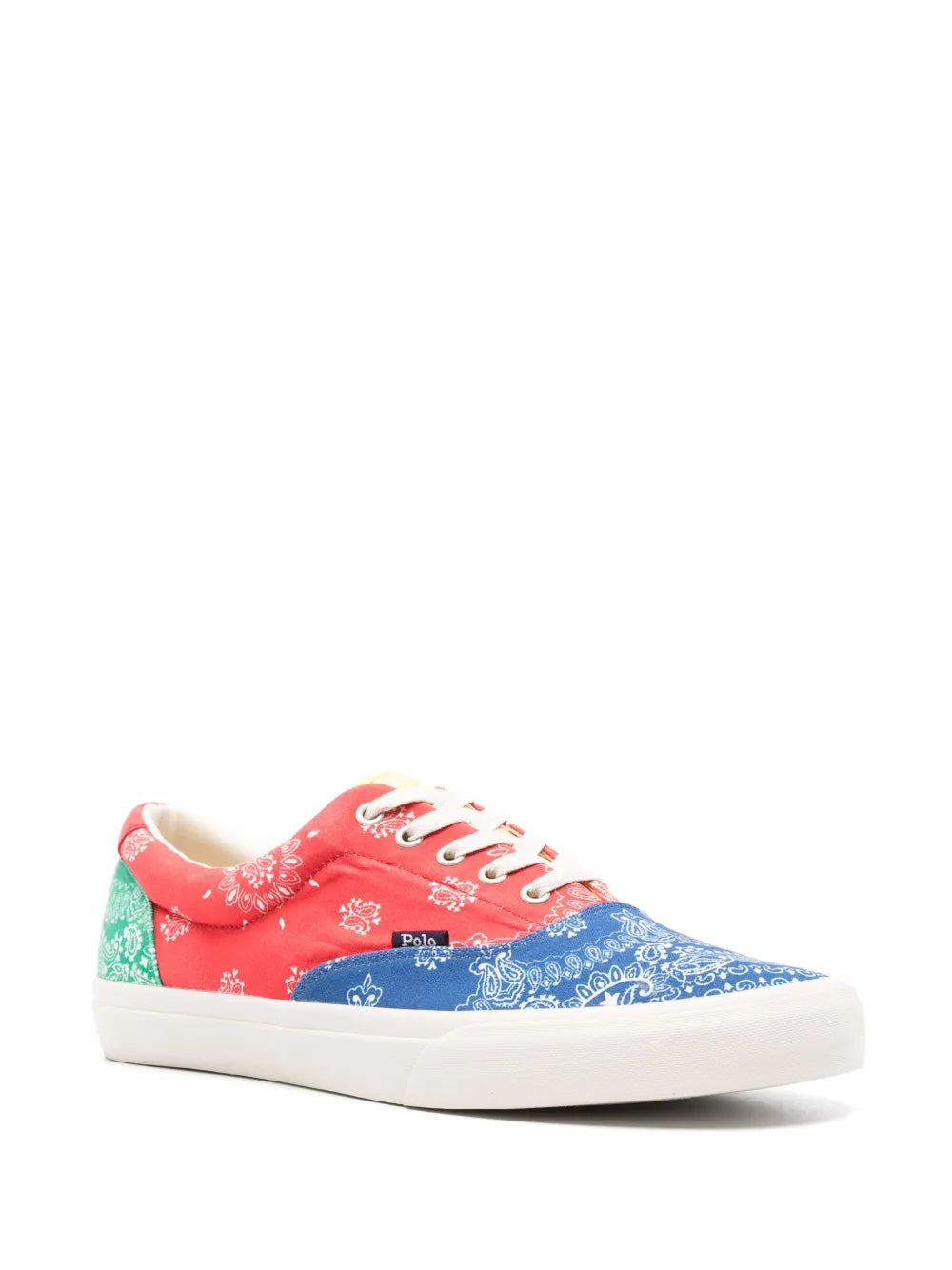 Paisley-Print Colourblock