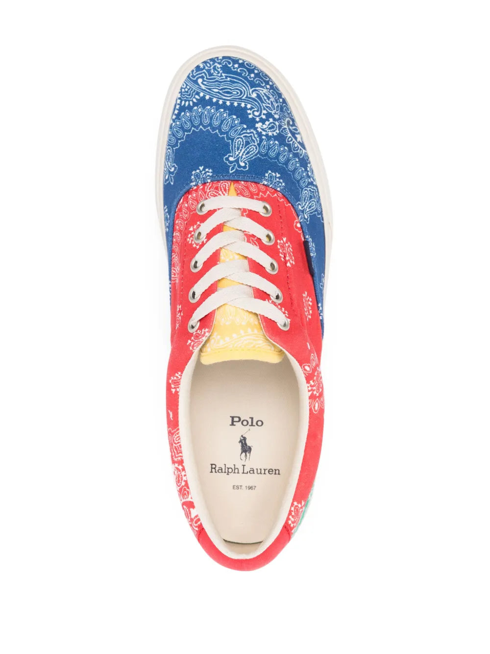 Paisley-Print Colourblock
