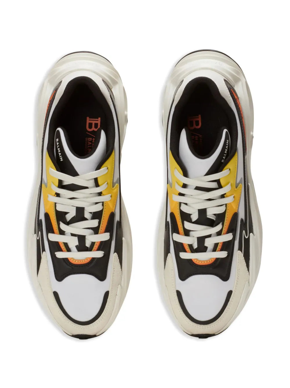 Run-Row Embossed-Logo Trainers