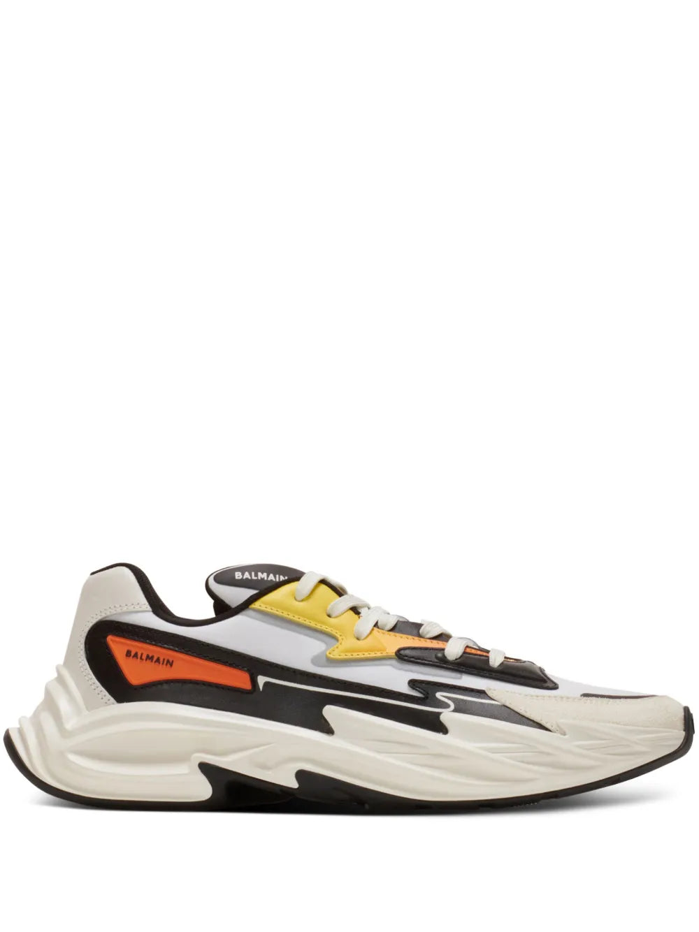 Run-Row Embossed-Logo Trainers
