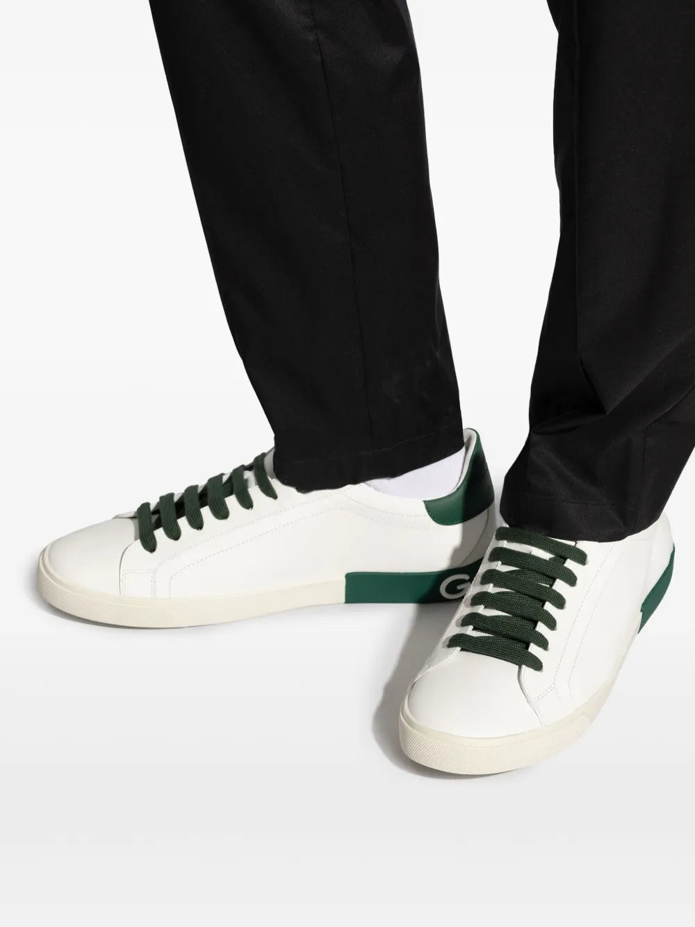 Portofino Leather Lace-Up