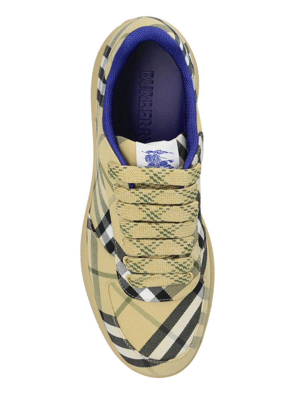 Tartan Pattern Trainers