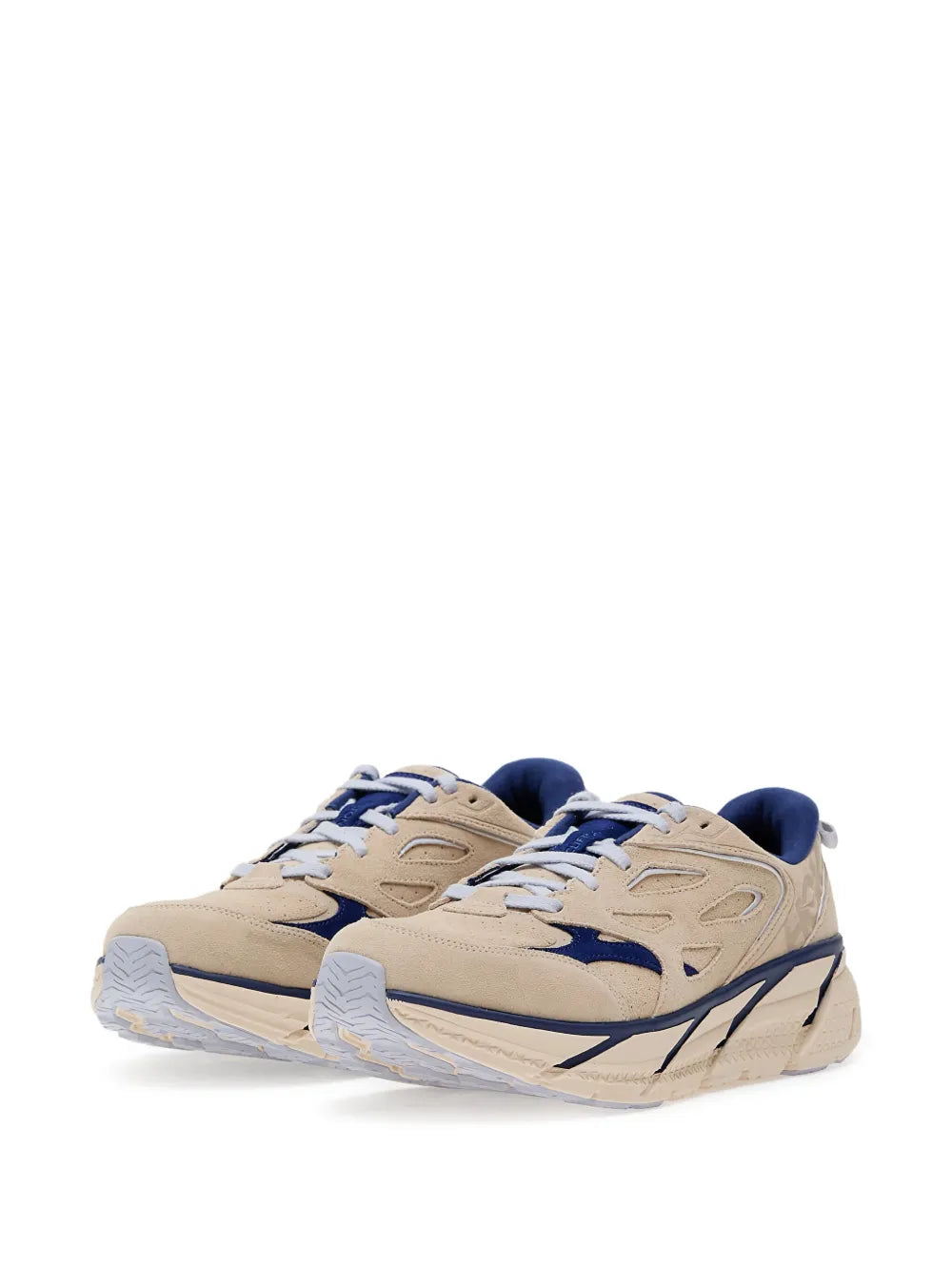 Clifton L Suede Oat Milk